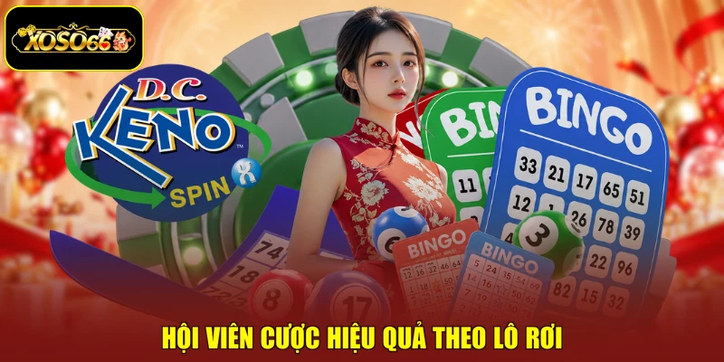 Hội viên cược hiệu quả theo lô rơi