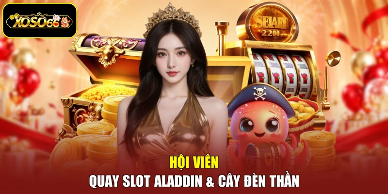 Hội viên quay slot Aladdin & Cây đèn thần